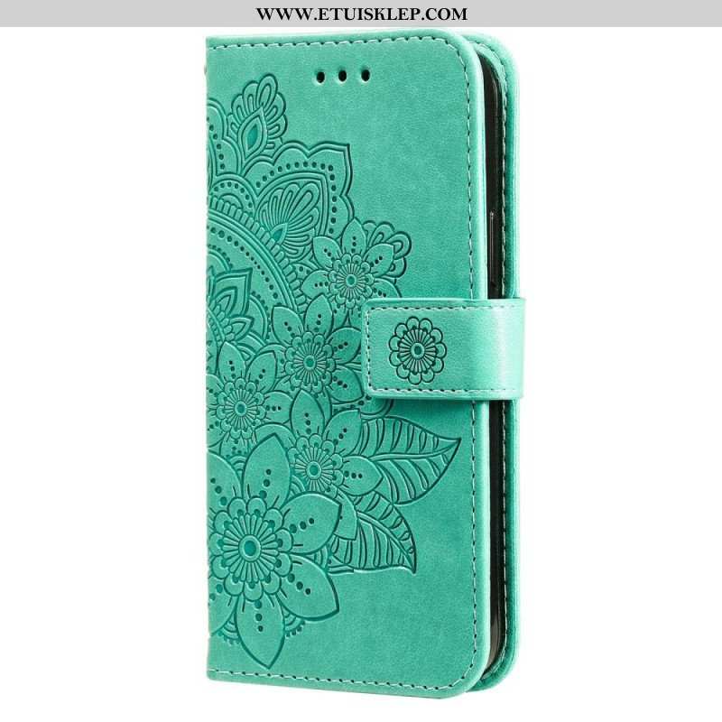 Etui Folio do Oppo Find X5 Lite Mandala Ze Smyczą